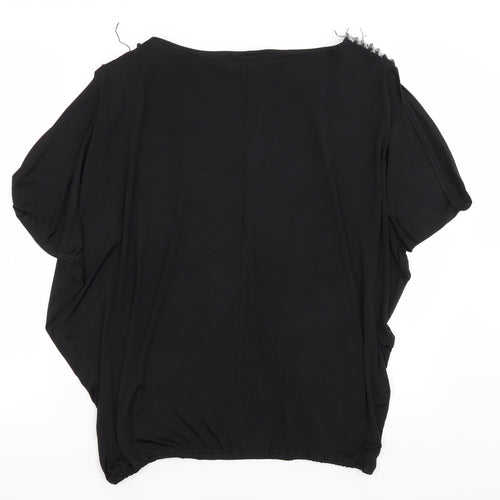 Wallis Womens Black   Basic Blouse Size M