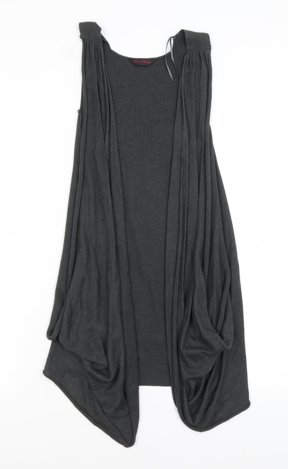 Miss Selfridge Womens Grey   Shrug Jumper Size 8