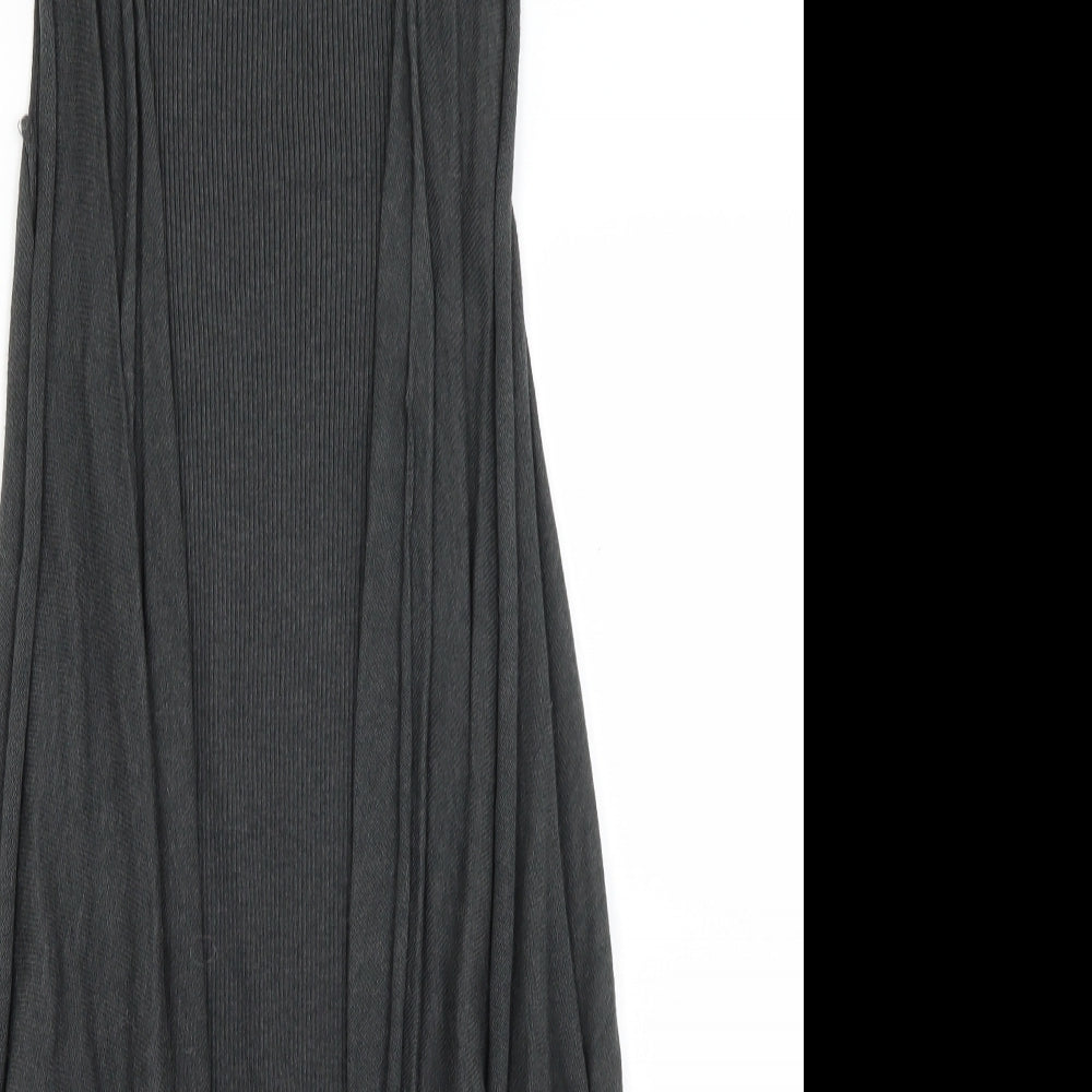 Miss Selfridge Womens Grey   Shrug Jumper Size 8