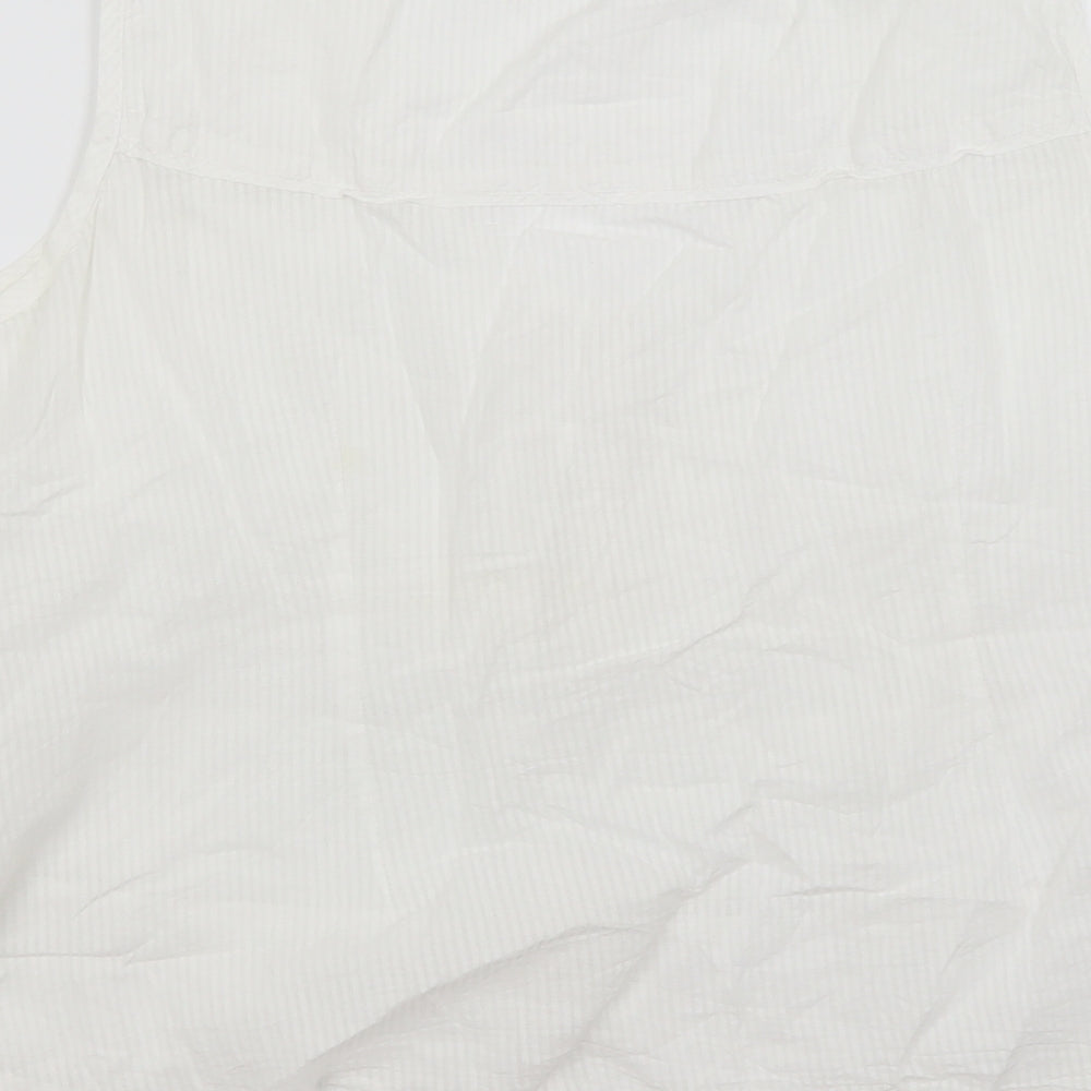 BM Womens White   Basic Tank Size 20