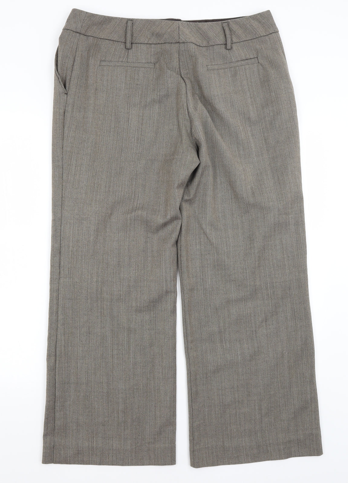M&S Womens Brown   Trousers  Size 16 L27 in