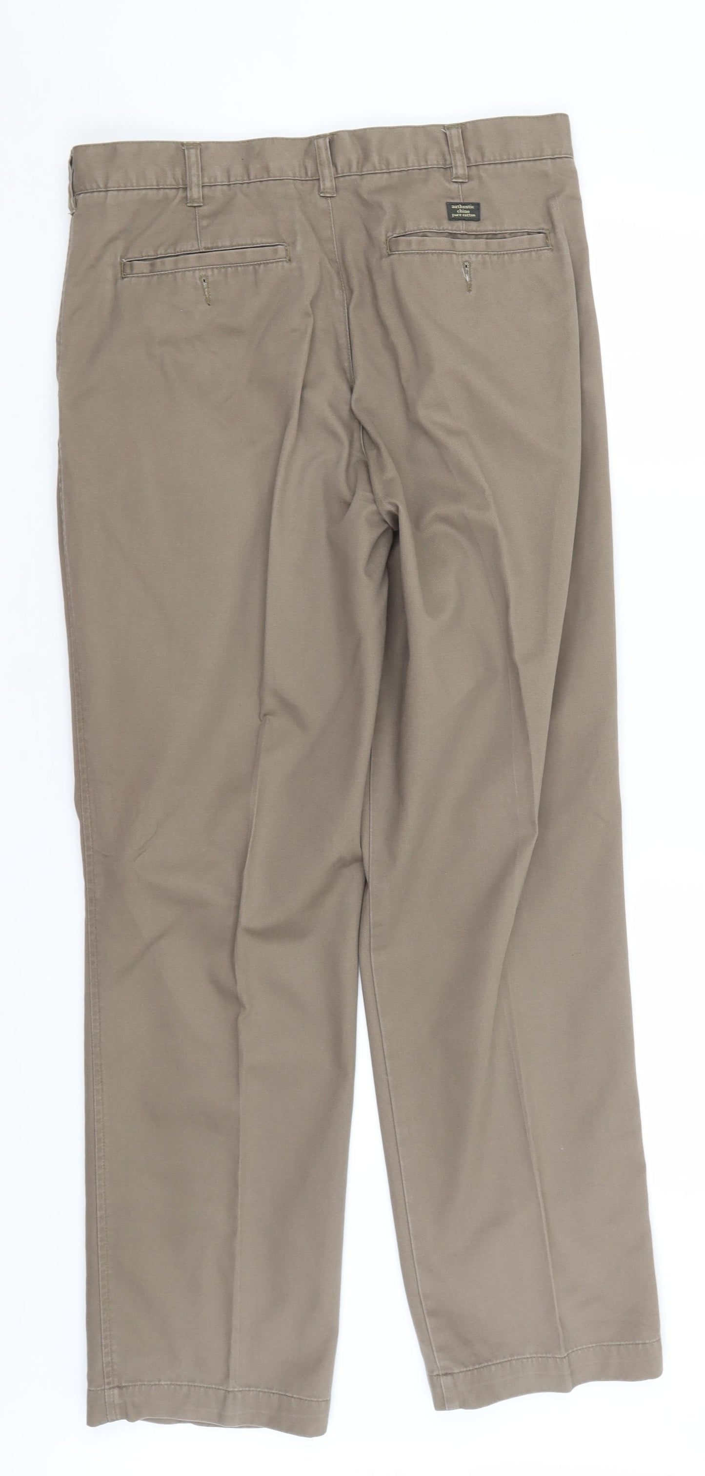 BHS Mens Brown   Trousers  Size 34 in L31 in