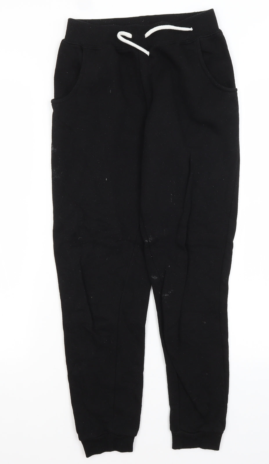 Primark Boys Black   Jogger Trousers Size 11-12 Years