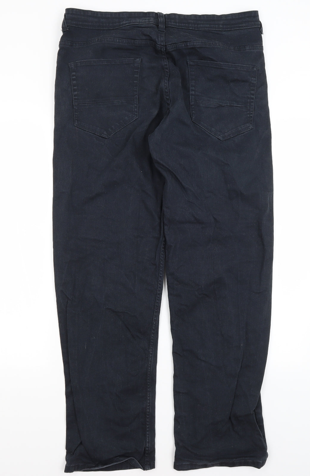 George Mens Blue   Straight Jeans Size 36 in L30 in