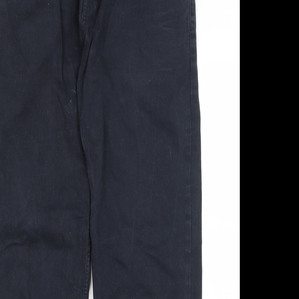 George Mens Blue   Straight Jeans Size 36 in L30 in
