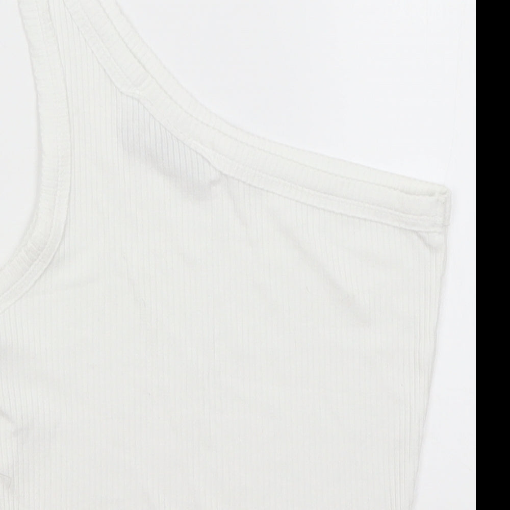 ASOS Womens White   Cropped Tank Size 6
