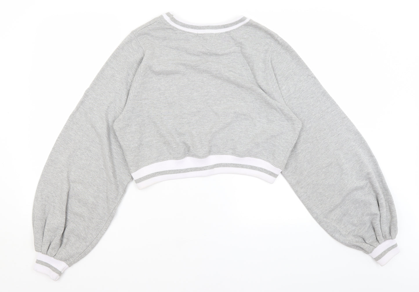 Missguided Womens Grey   Pullover Jumper Size 8