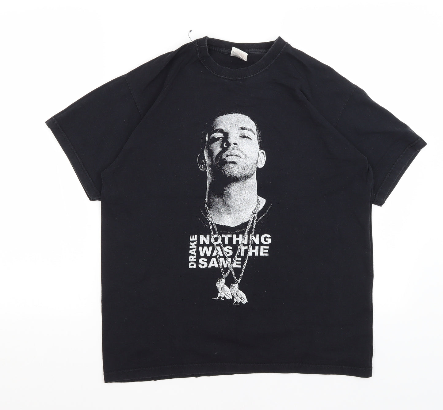 Fruit of the Loom Mens Black    T-Shirt Size M