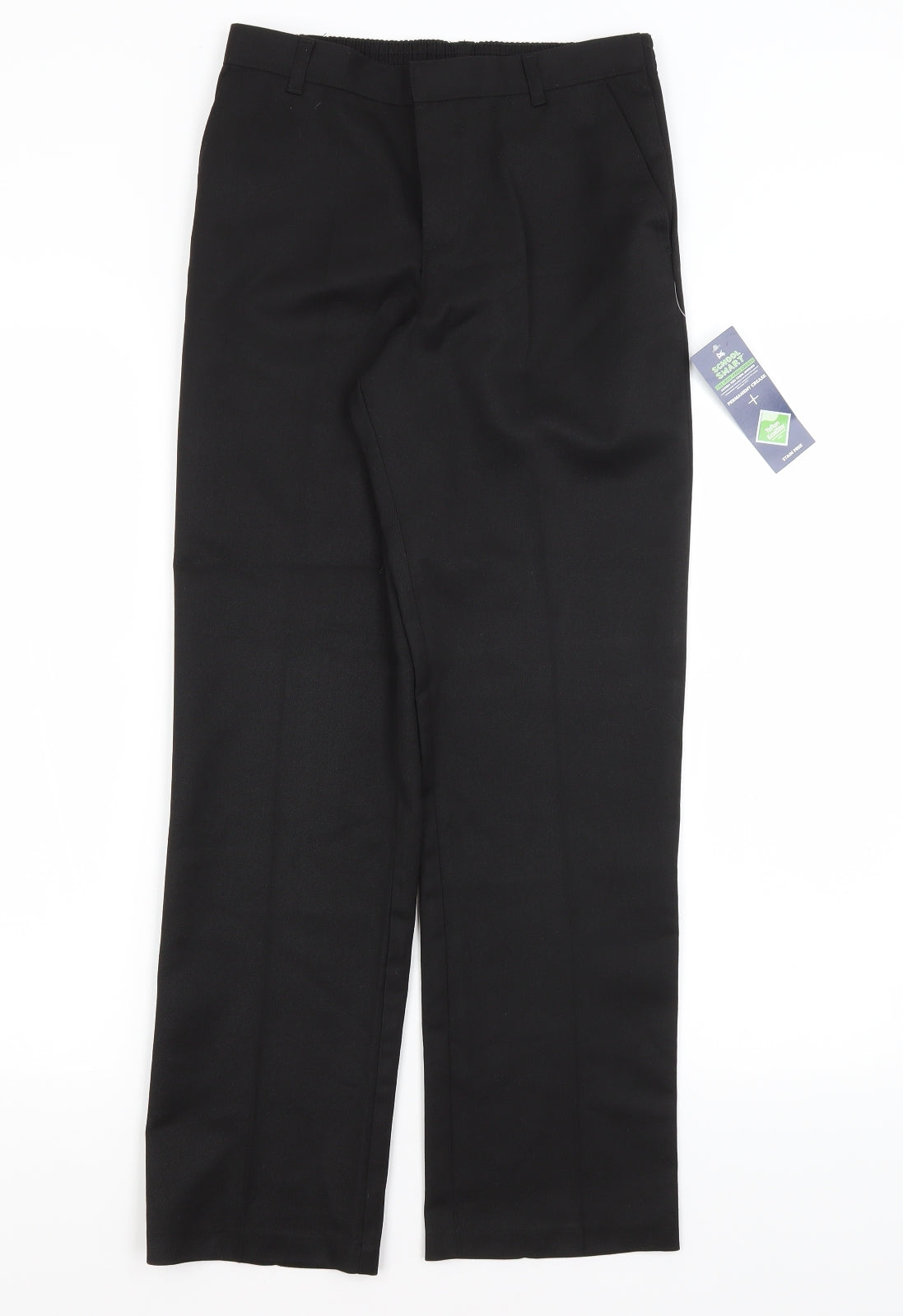 George Boys Black   Dress Pants Trousers Size 11-12 Years