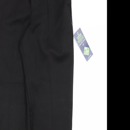 George Boys Black   Dress Pants Trousers Size 11-12 Years