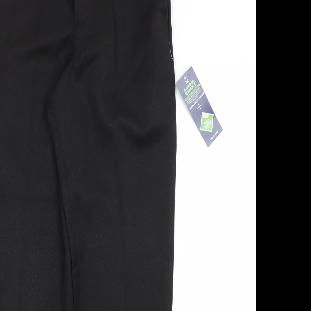 George Boys Black   Dress Pants Trousers Size 11-12 Years