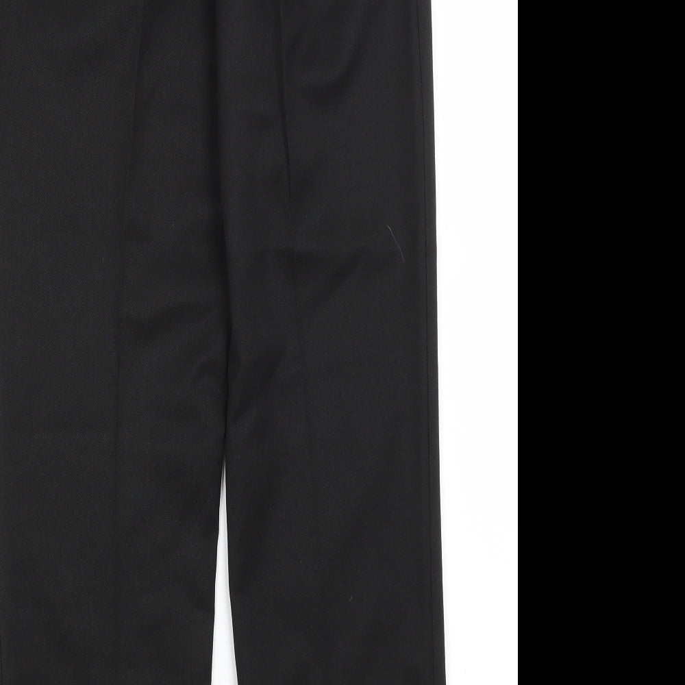 George Boys Black   Dress Pants Trousers Size 11-12 Years