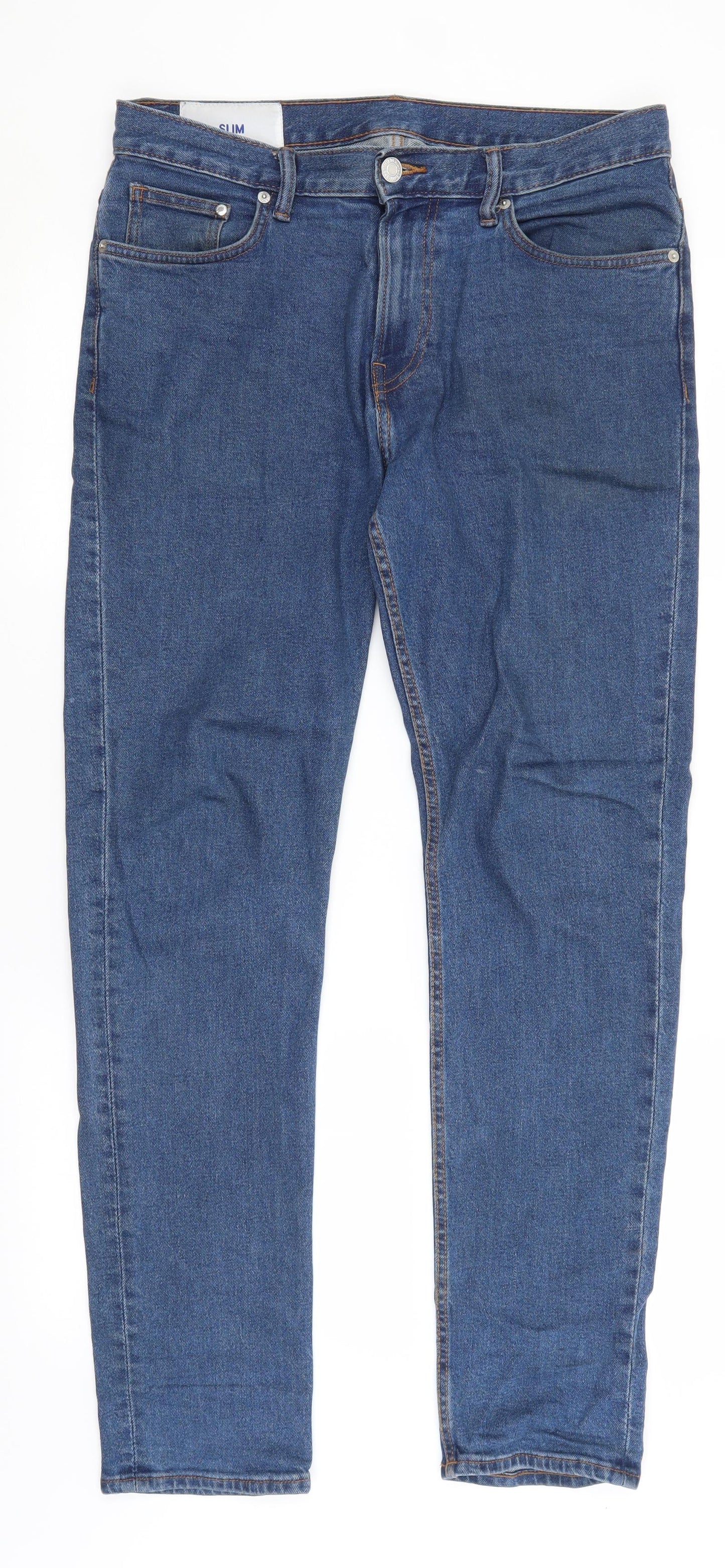H&M Mens Blue   Straight Jeans Size 32 in L29 in