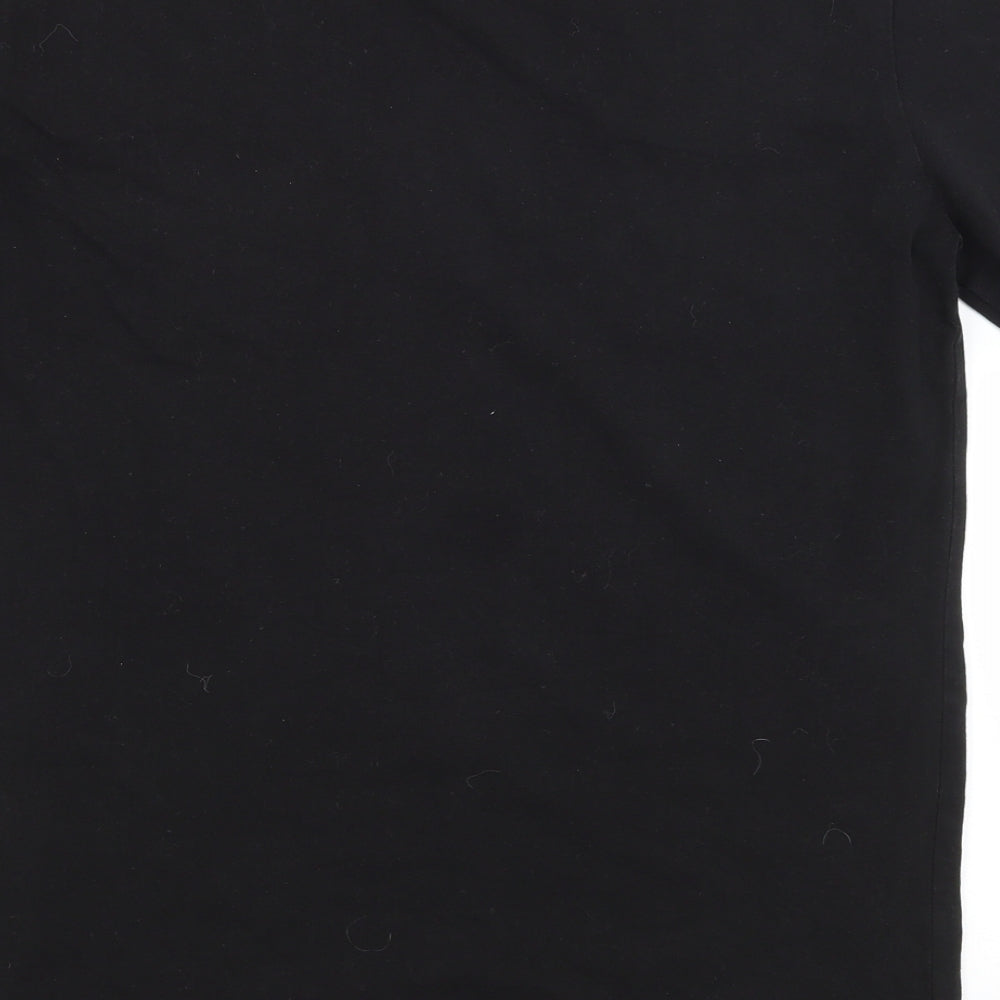 Just Cavalli Mens Black    T-Shirt Size S