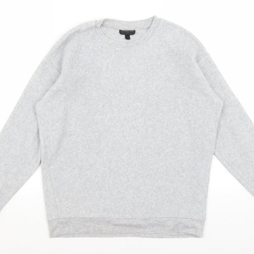 Topshop Womens Grey   Pullover Jumper Size 8