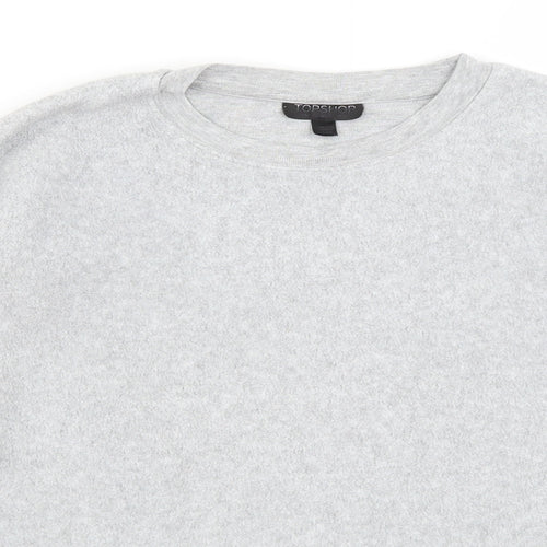 Topshop Womens Grey   Pullover Jumper Size 8