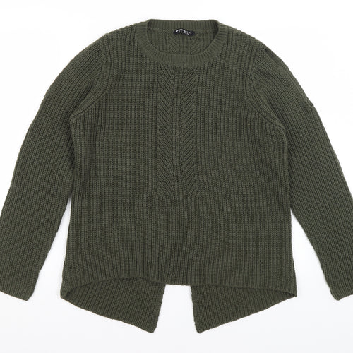 Select Womens Green   Pullover Jumper Size 16