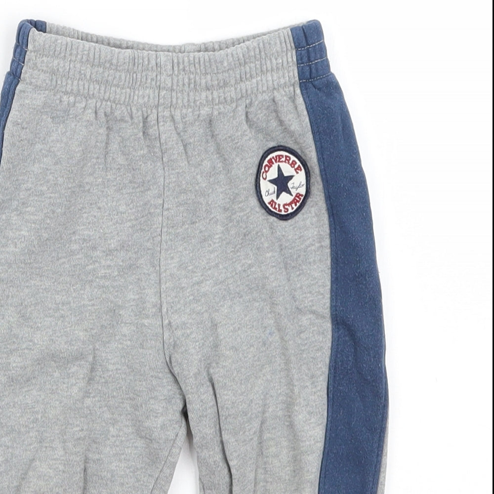 Converse Baby Grey   Jogger Trousers Size 18 Months