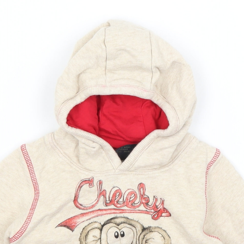 NEXT Baby Brown   Pullover Jumper Size 3-6 Months  - Cheeky Monkey