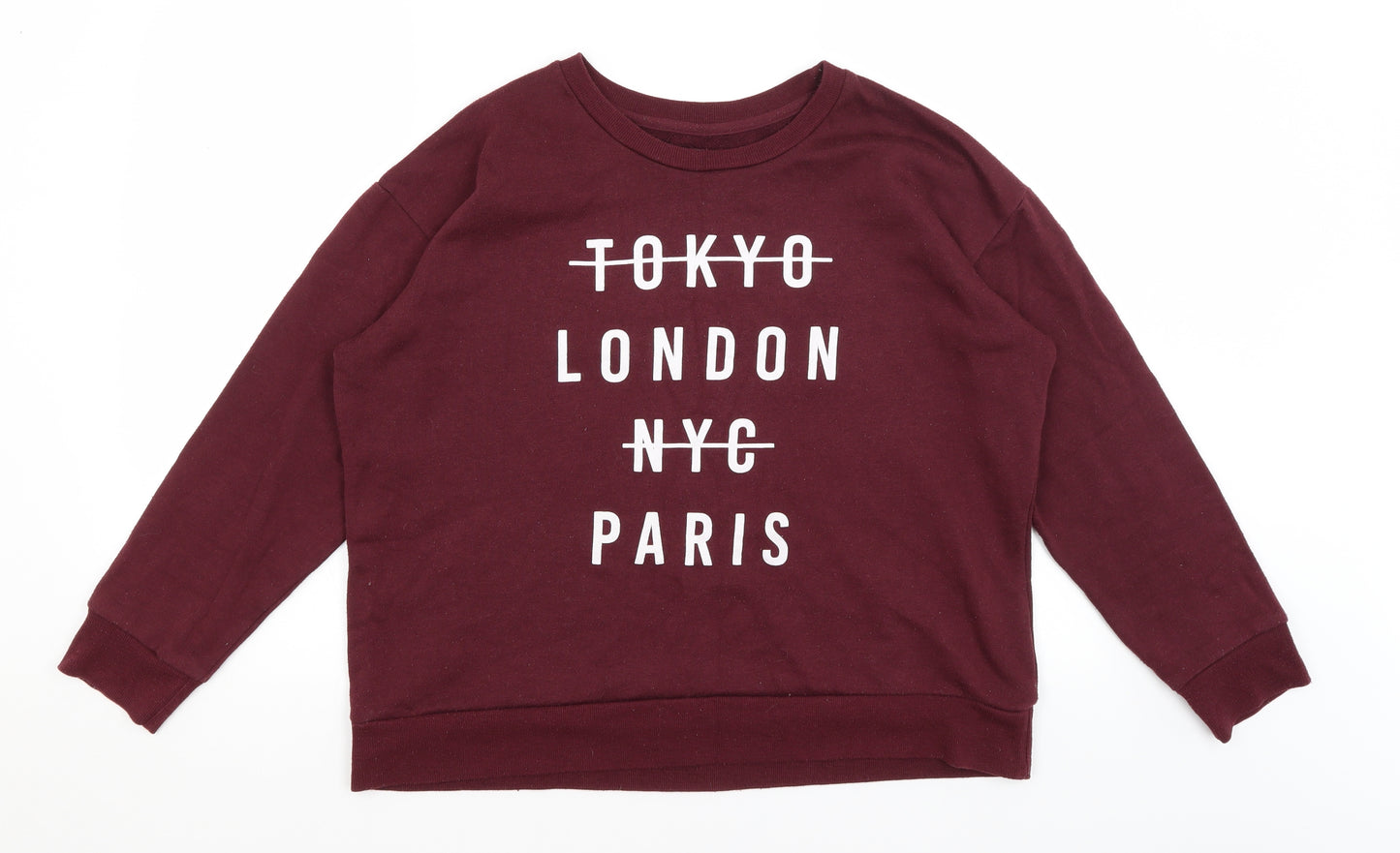 Atmosphere Womens Red   Pullover Jumper Size 14  - Cities