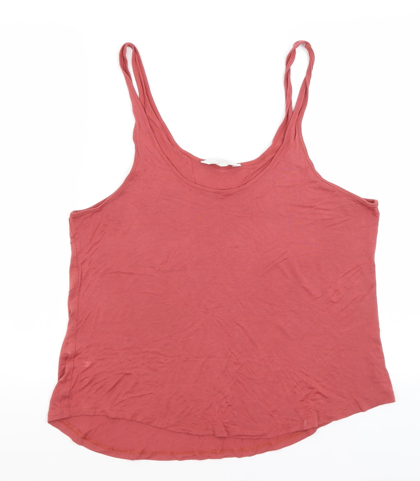 Shop One Womens Red   Basic Tank Size L