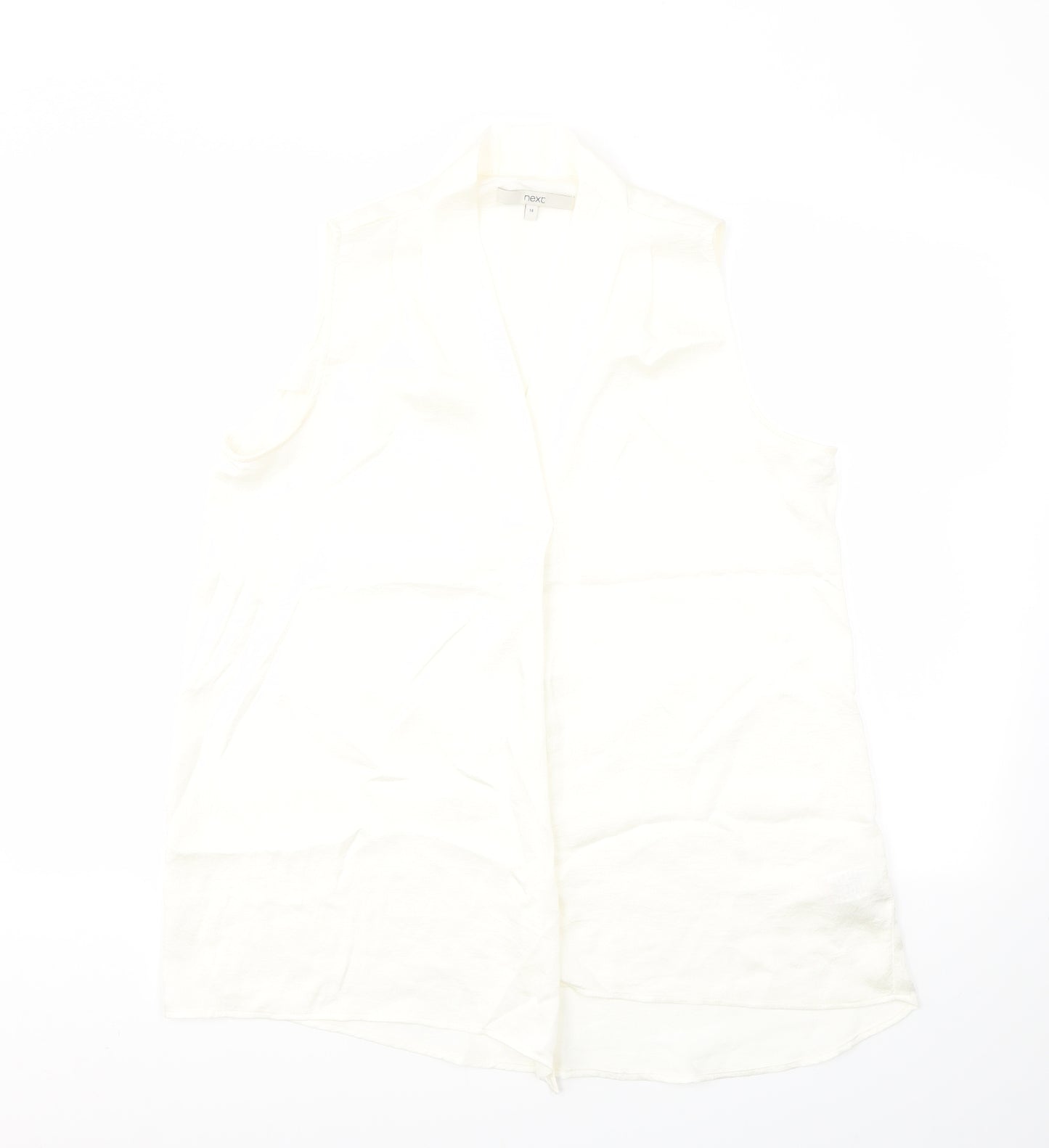 NEXT Womens Ivory   Basic Blouse Size 14