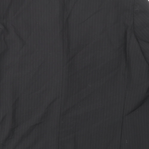 Skopes Mens Black Striped  Jacket Blazer Size 50