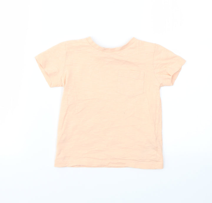 NEXT Boys Orange   Basic T-Shirt Size 2 Years