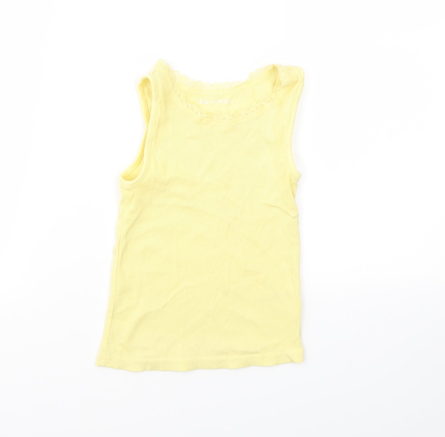 NUTMEG  Girls Yellow   Basic T-Shirt Size 4-5 Years