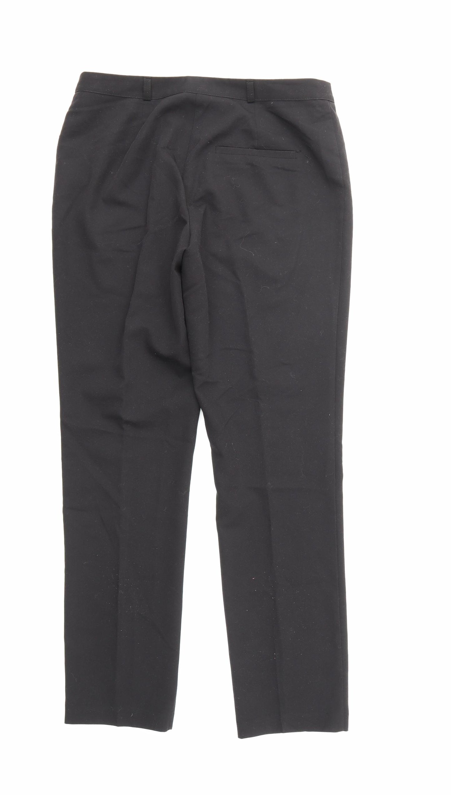 Papaya Womens Black   Trousers  Size 10 L30 in