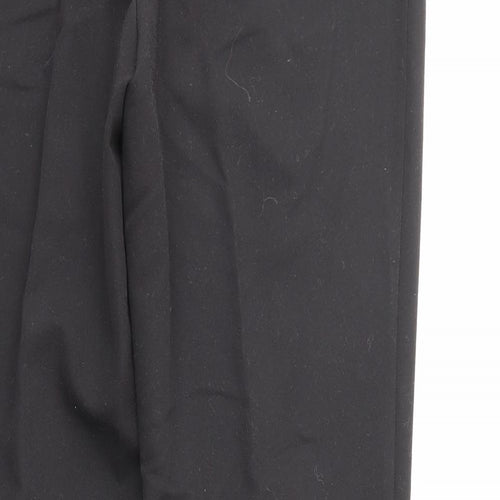 Papaya Womens Black   Trousers  Size 10 L30 in