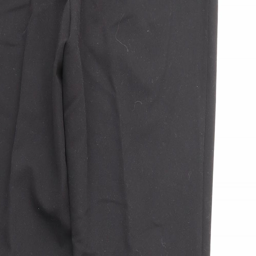 Papaya Womens Black   Trousers  Size 10 L30 in
