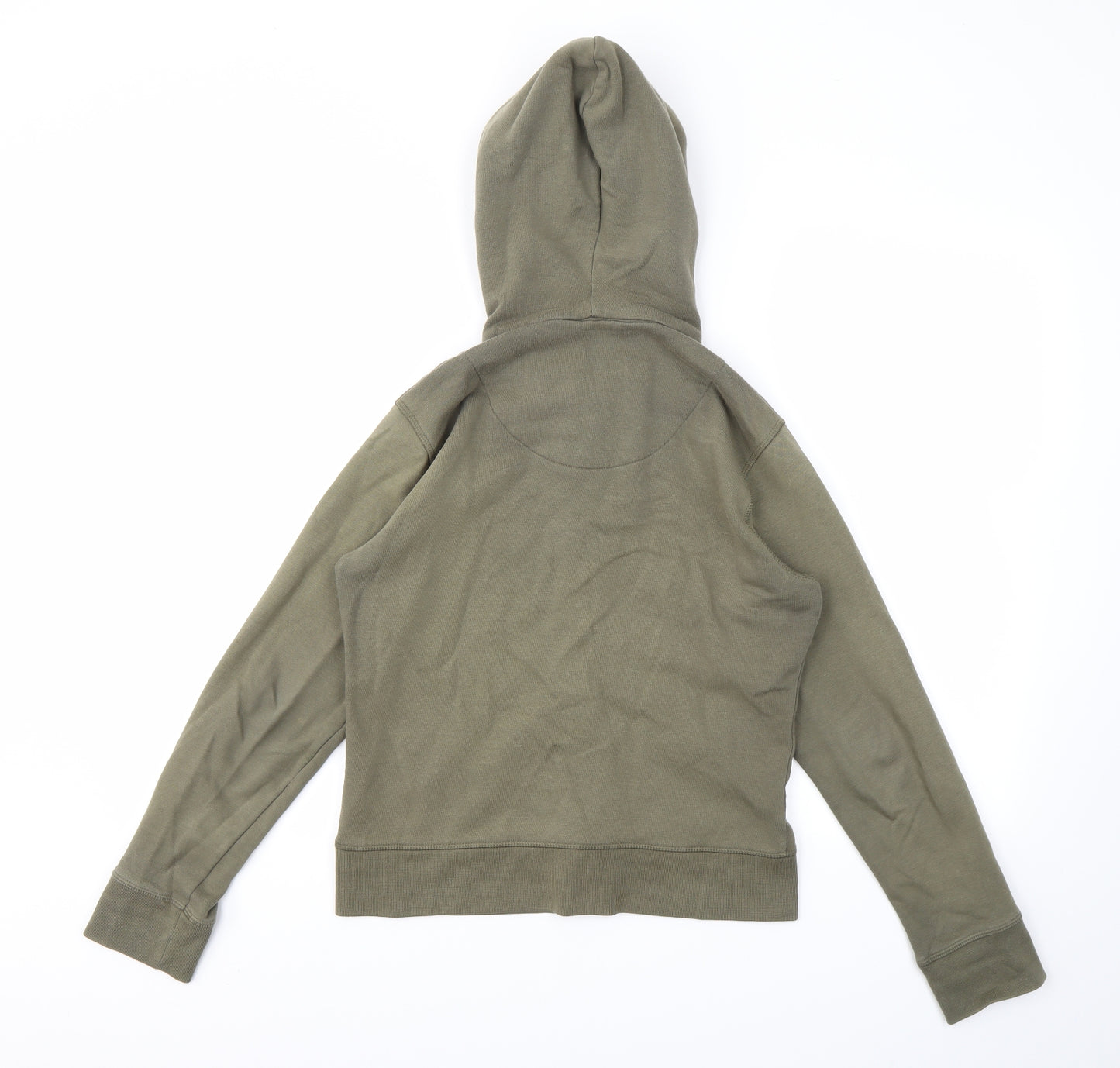 M&S Womens Green   Full Zip Jumper Size 10