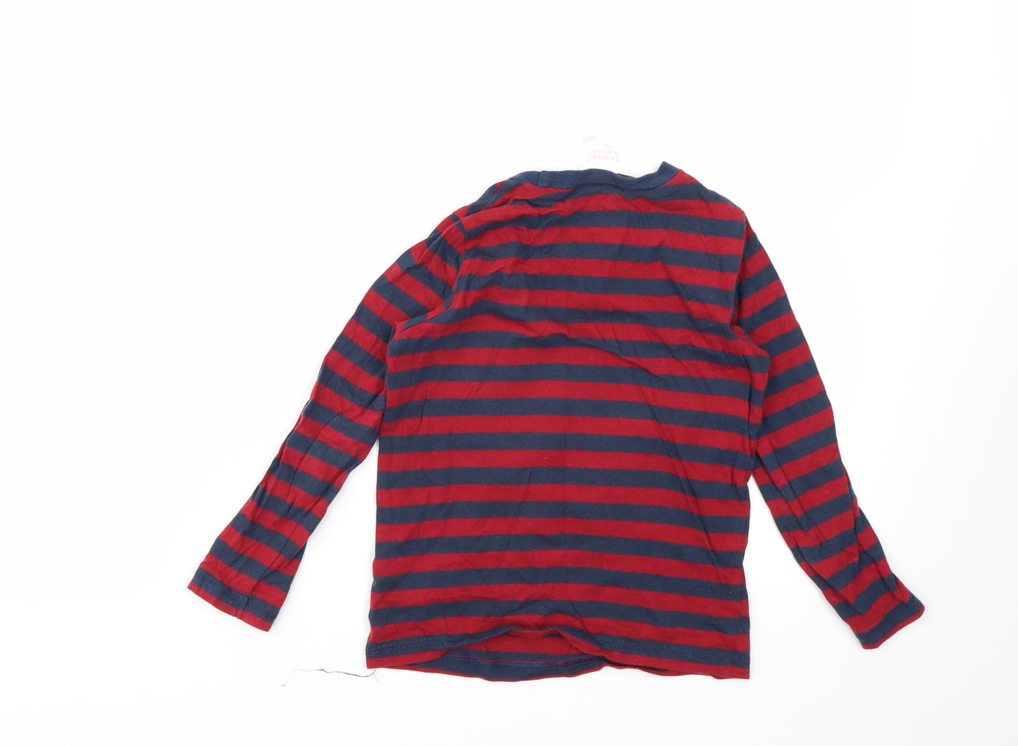 TESCO Boys Multicoloured Striped  Basic T-Shirt Size 3-4 Years