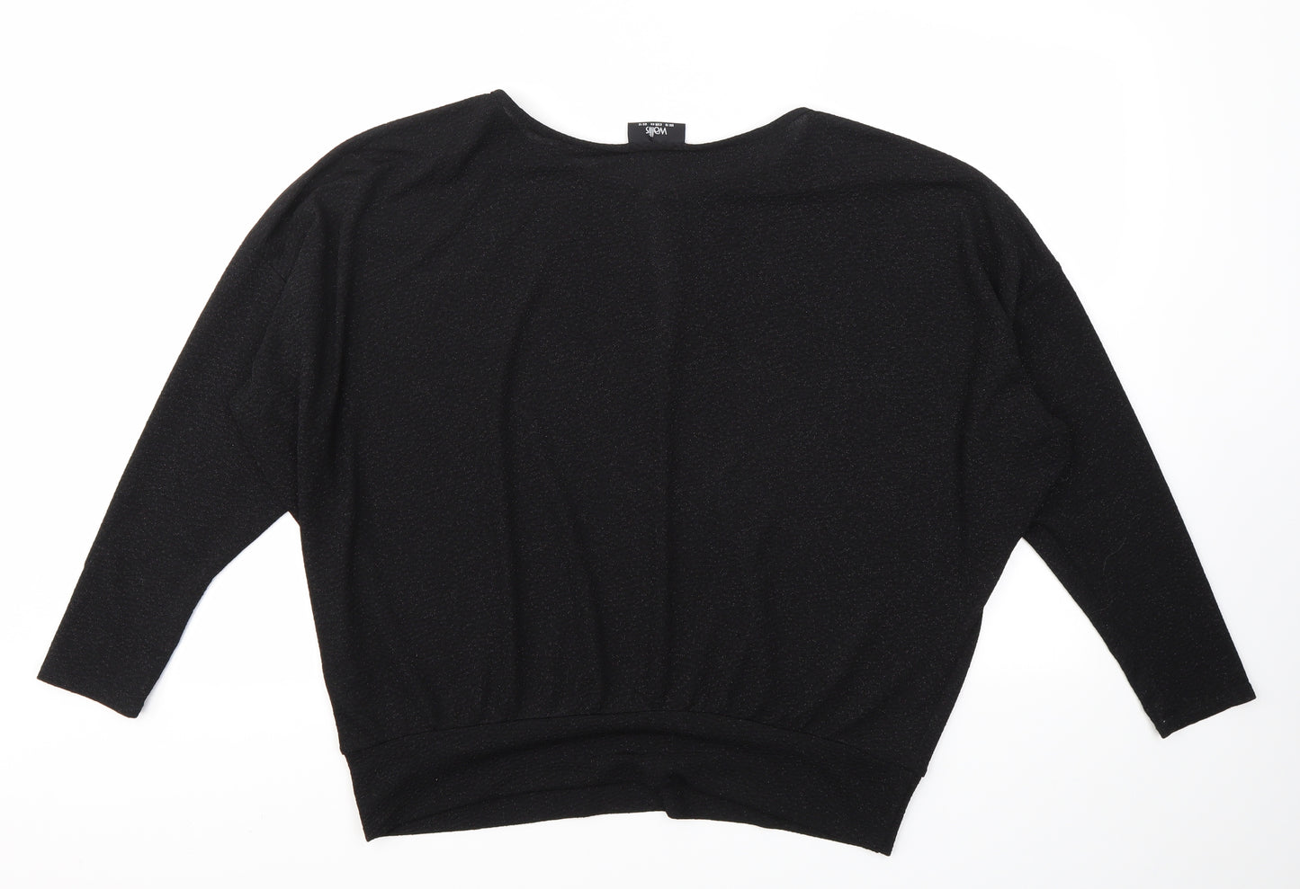 Wallis Womens Black   Basic Blouse Size 16