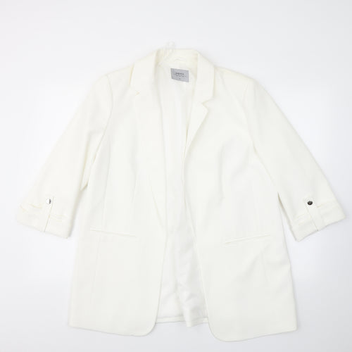 Matalan Womens White   Jacket Blazer Size 16