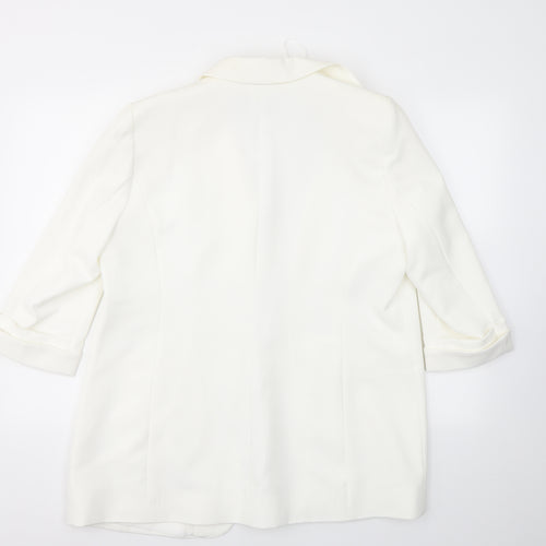Matalan Womens White   Jacket Blazer Size 16