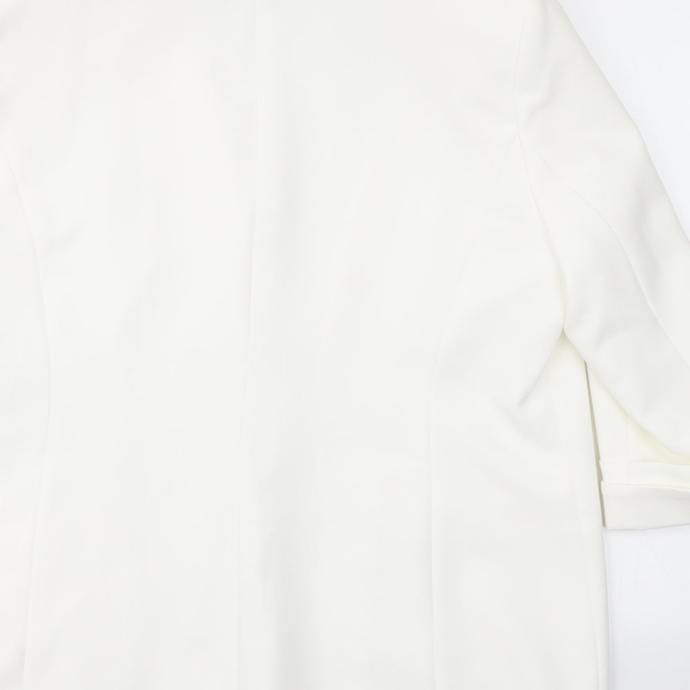 Matalan Womens White   Jacket Blazer Size 16