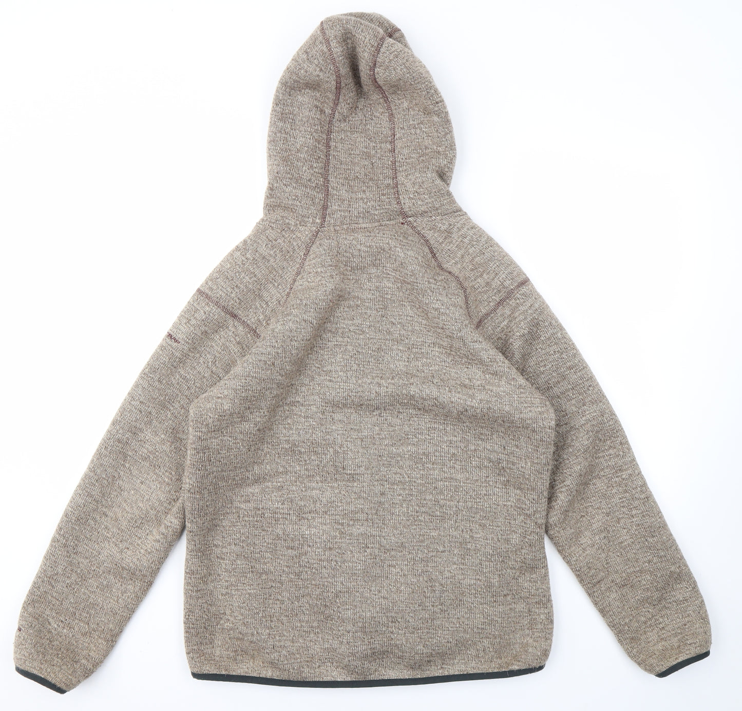 TRESSPASS Womens Brown   Full Zip Hoodie Size 16