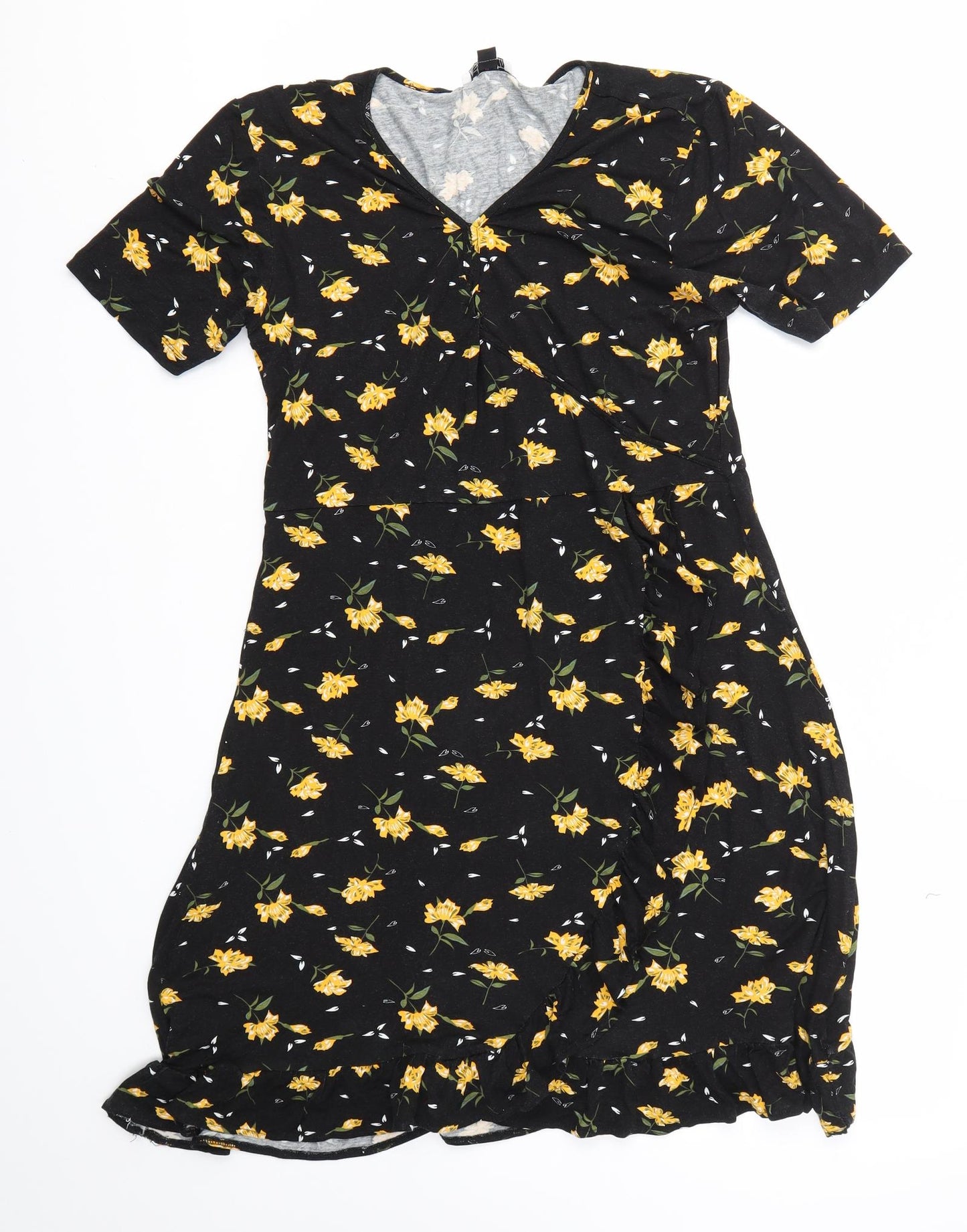 THE SPIRIT Womens Multicoloured Geometric  Fit & Flare  Size XL