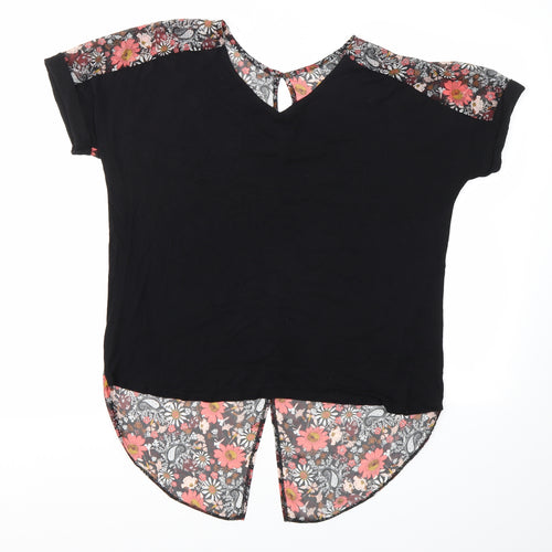 F&F Womens Multicoloured Floral  Basic Blouse Size 12