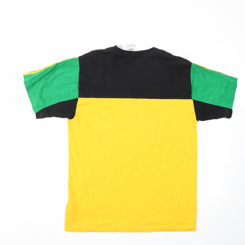 adidas Mens Multicoloured    T-Shirt Size M
