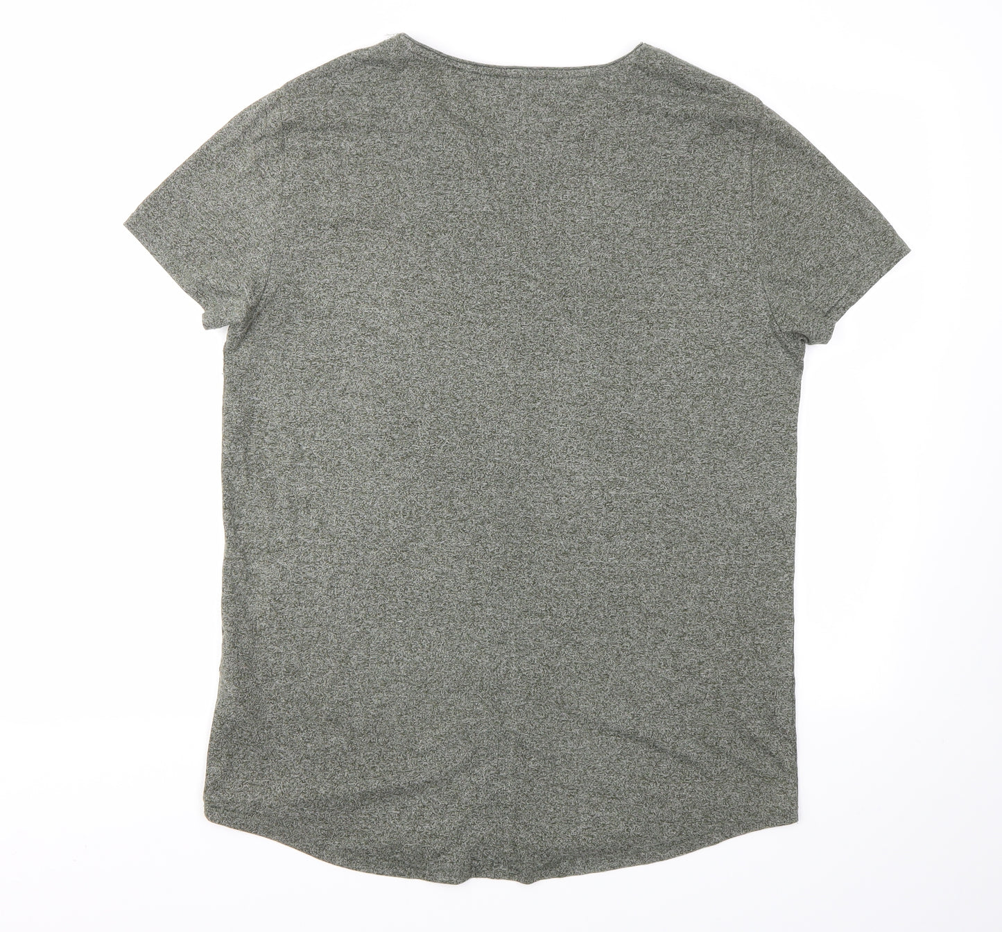 TOMMY JEANS  Mens Green    T-Shirt Size L