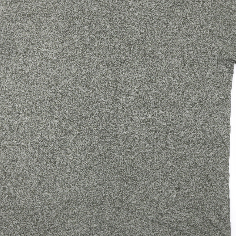TOMMY JEANS  Mens Green    T-Shirt Size L