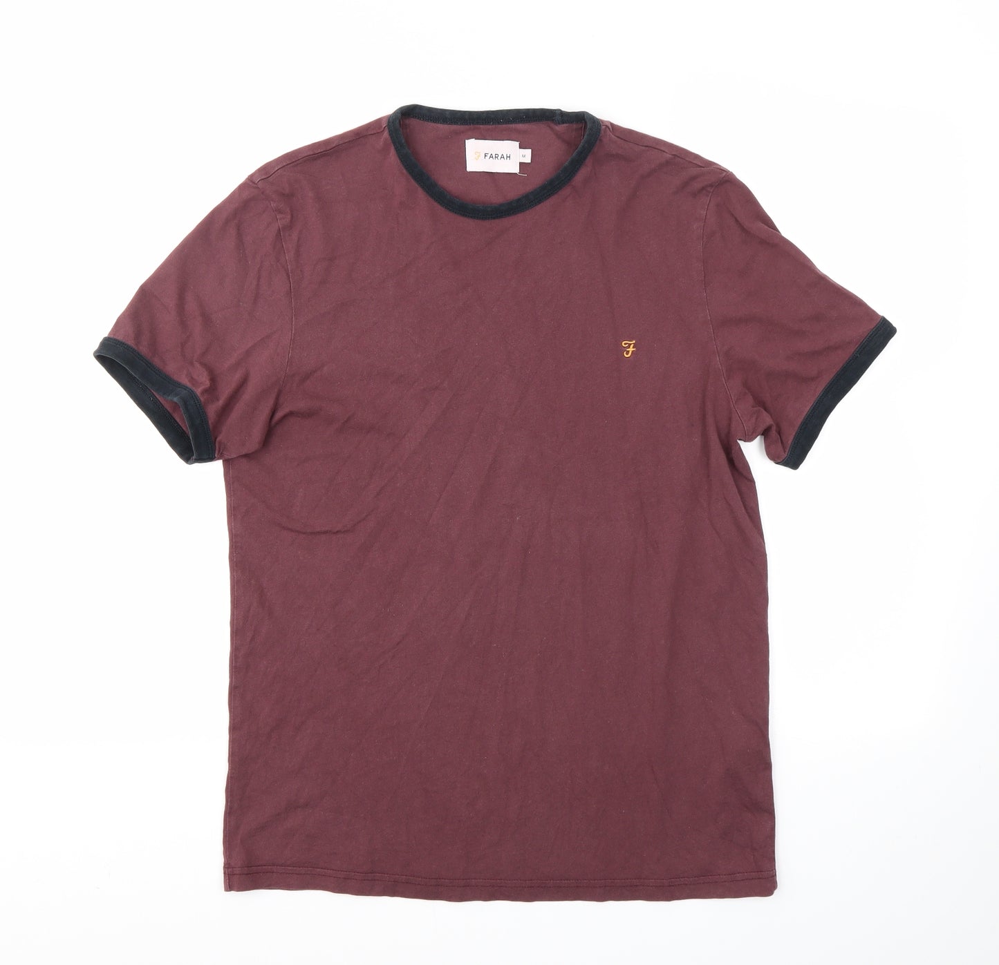 FARAH  Mens Red    T-Shirt Size M