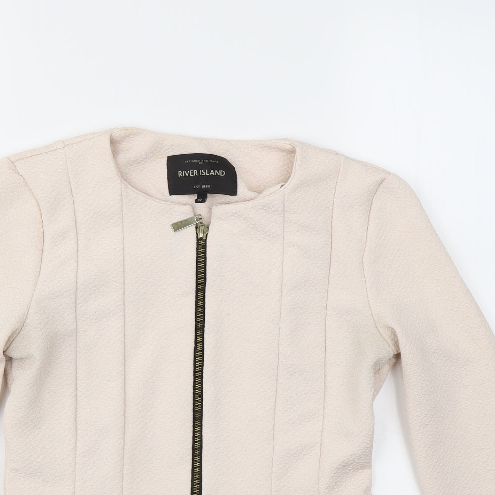 RIVER ISLAND  Womens Pink   Jacket  Size 10