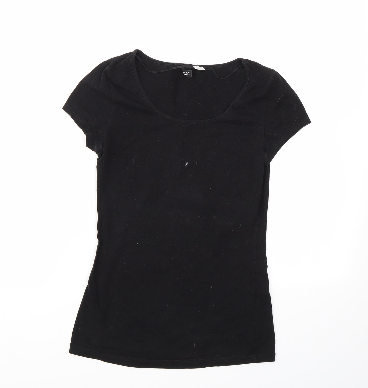 H&M Womens Black   Basic T-Shirt Size 8