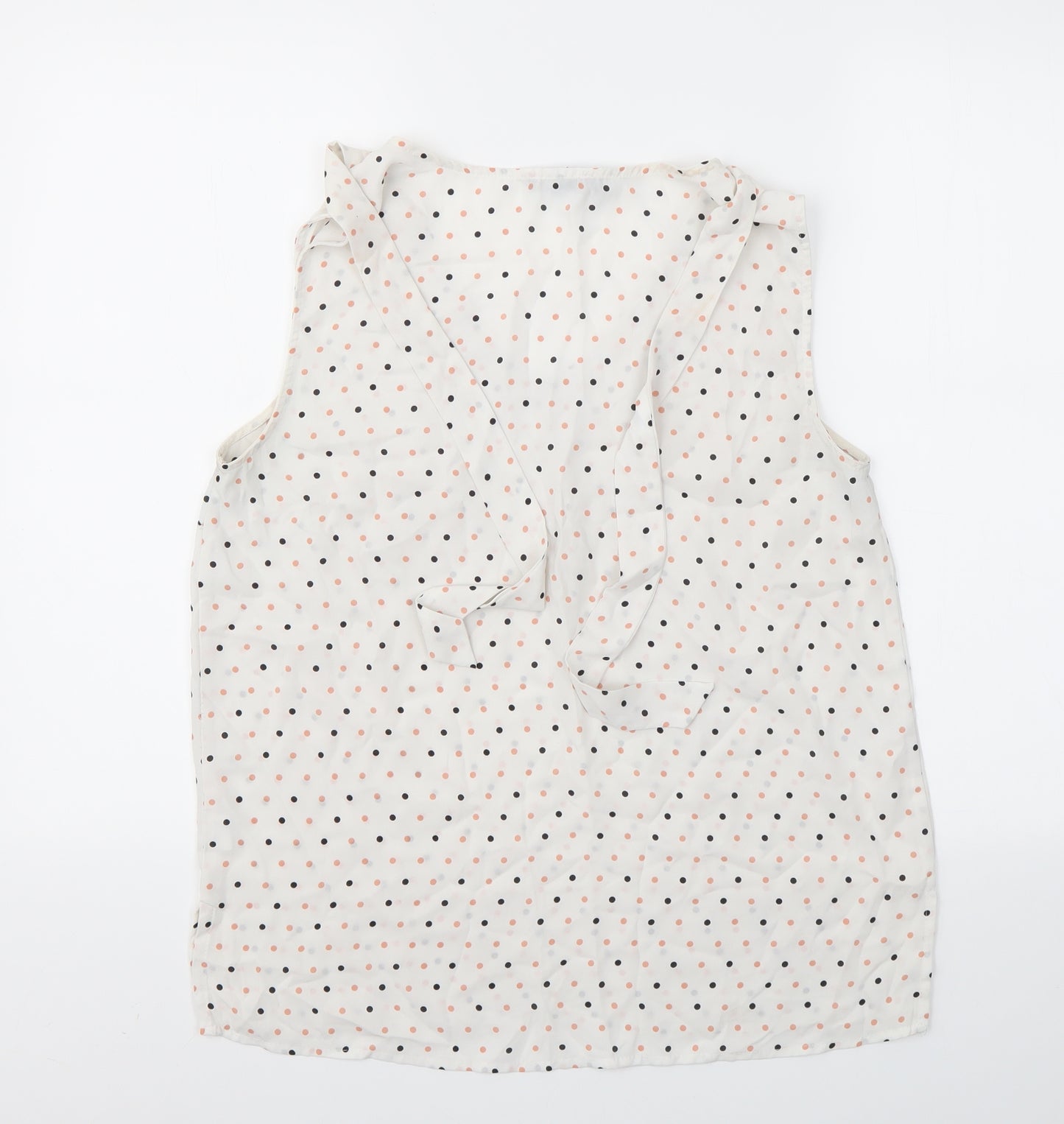 Primark Womens Multicoloured Polka Dot  Basic Blouse Size 12