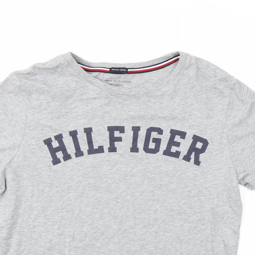 Tommy Hilfiger Mens Grey    T-Shirt Size S