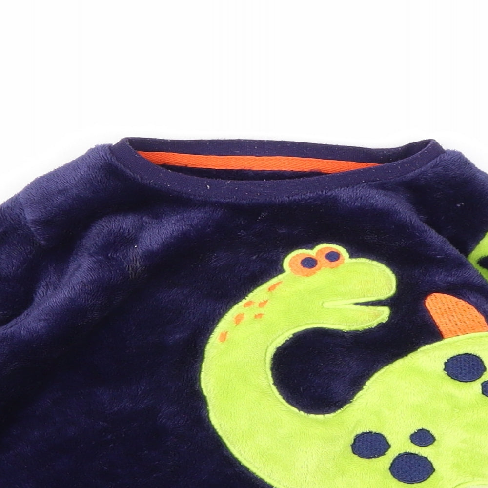 JEFF & CO  Boys Multicoloured Animal Print   Pyjama Top Size 2-3 Years  - MATCHING PANTS ON WEBSITE